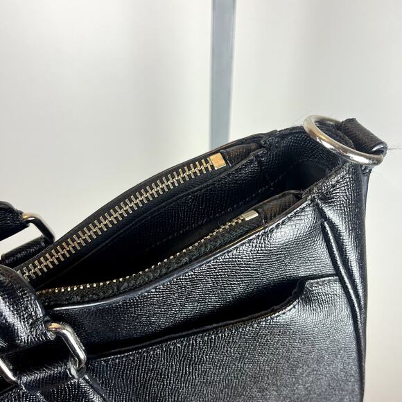 COACH Metropolitan Double Zip Business Case - Black - Picture 5 of 7